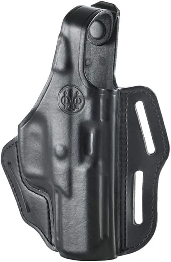 Beretta for APX Model Concealed Carry Flat Rear Profile Right Hand Black Leather Holster
