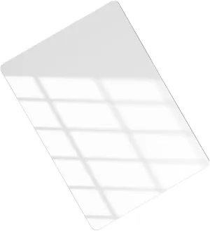 BESTOYARD Magnetic Mirror Locker Refrigerator Accessory Acrylic Makeup Mirror Safe Edges Easy Stick-Home Decor