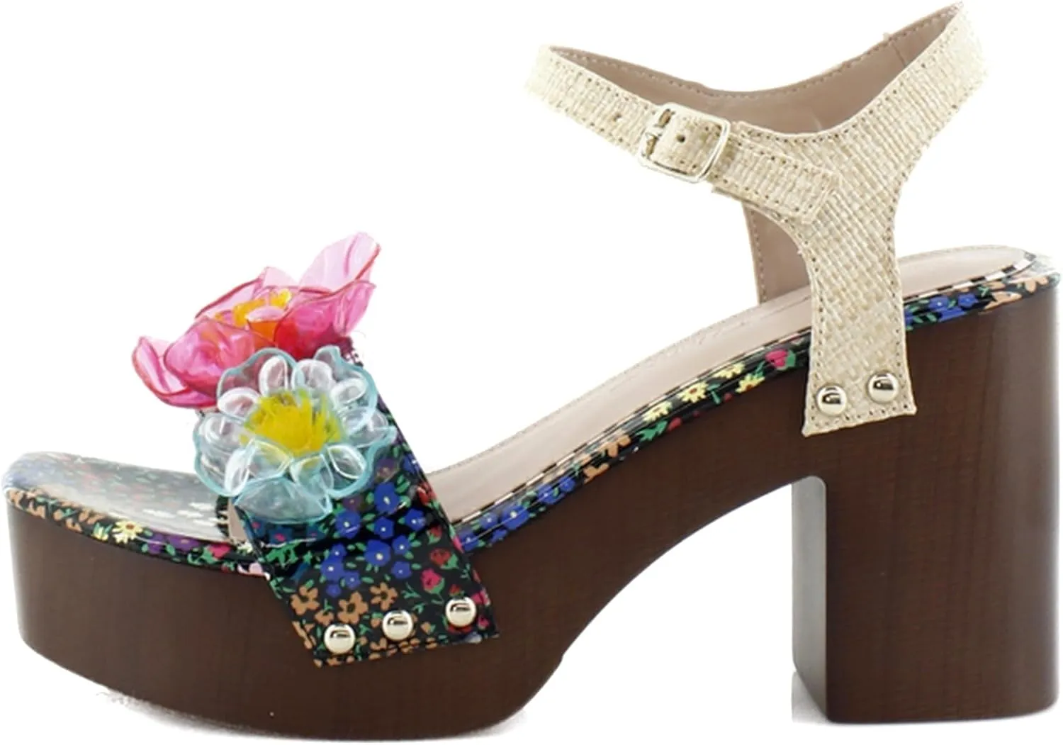 Betsey Johnson Women's Elayne Heeled Sandal