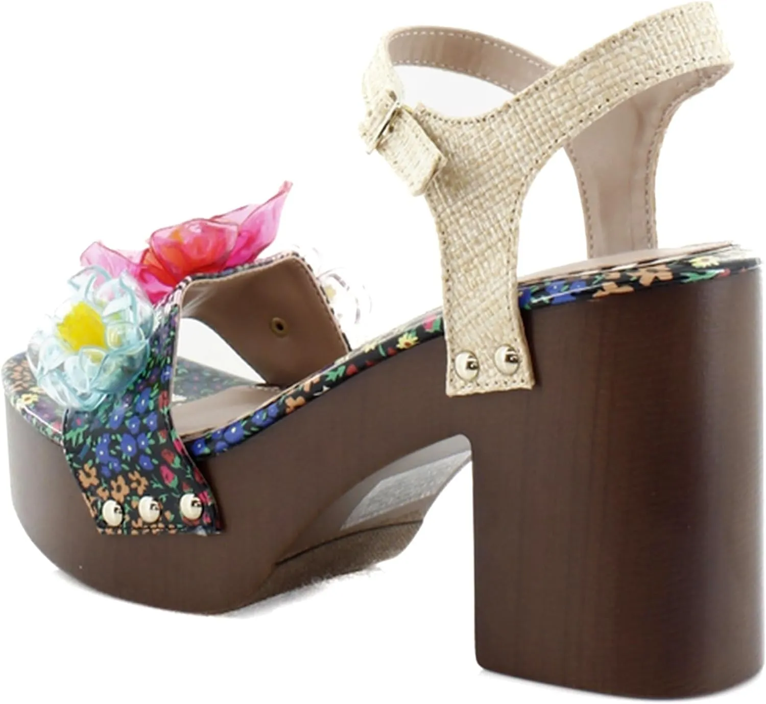 Betsey Johnson Women's Elayne Heeled Sandal