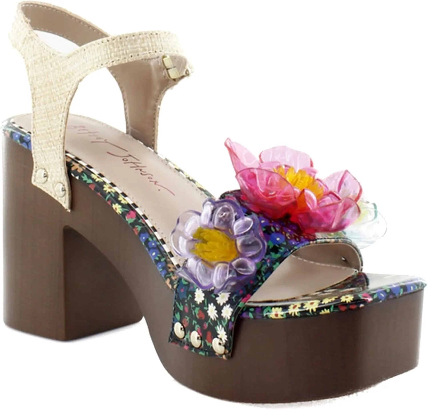 Betsey Johnson Women's Elayne Heeled Sandal