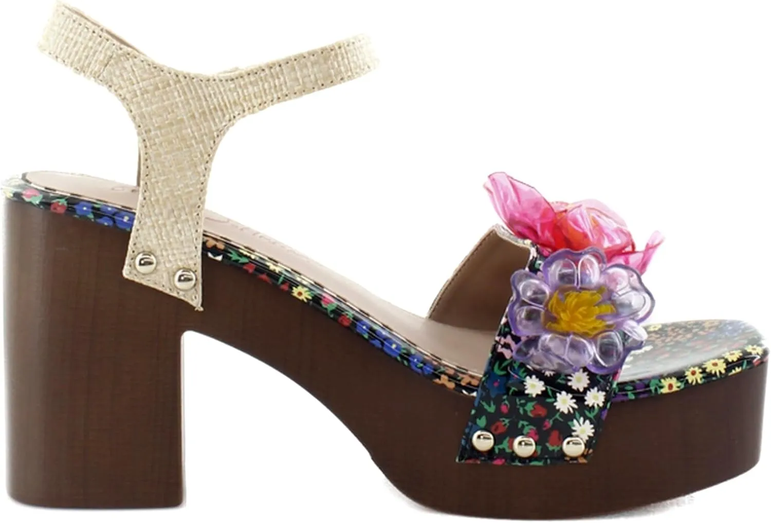 Betsey Johnson Women's Elayne Heeled Sandal