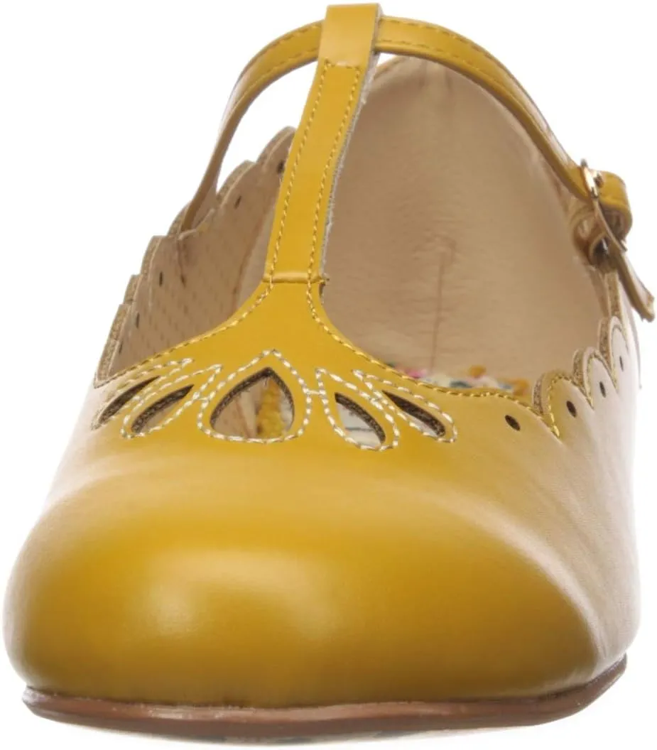 Bettie Page Women's Pinup, Retro, Vintage Flat Sandal
