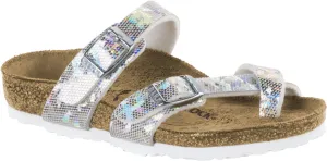 Birkenstock Mayari Kids Holographic Silver Birko Flor