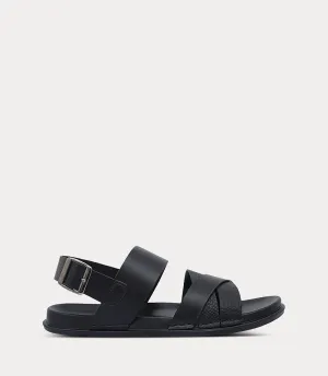 BM6921-BLACK-Men Sandal