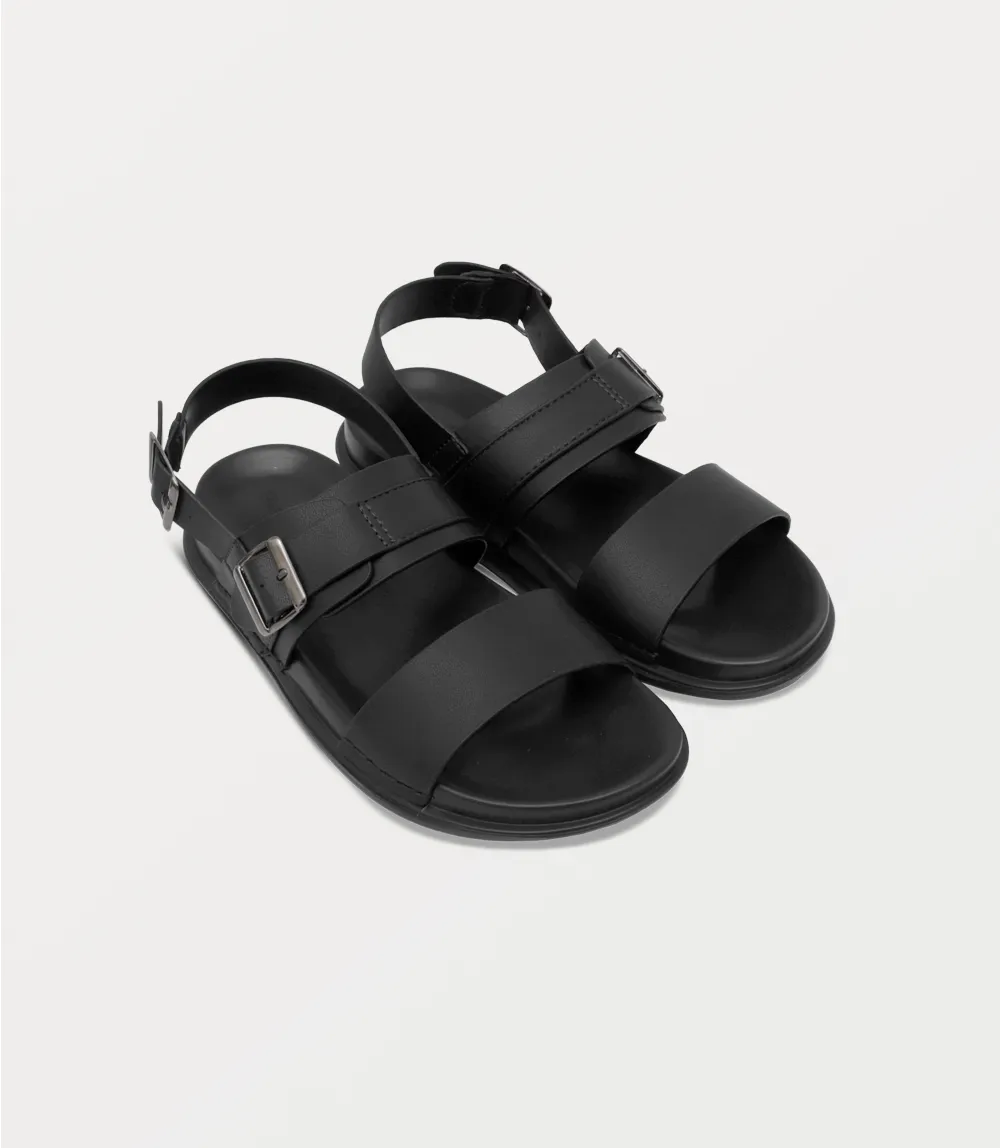 BM6943-BLACK-Men Sandal