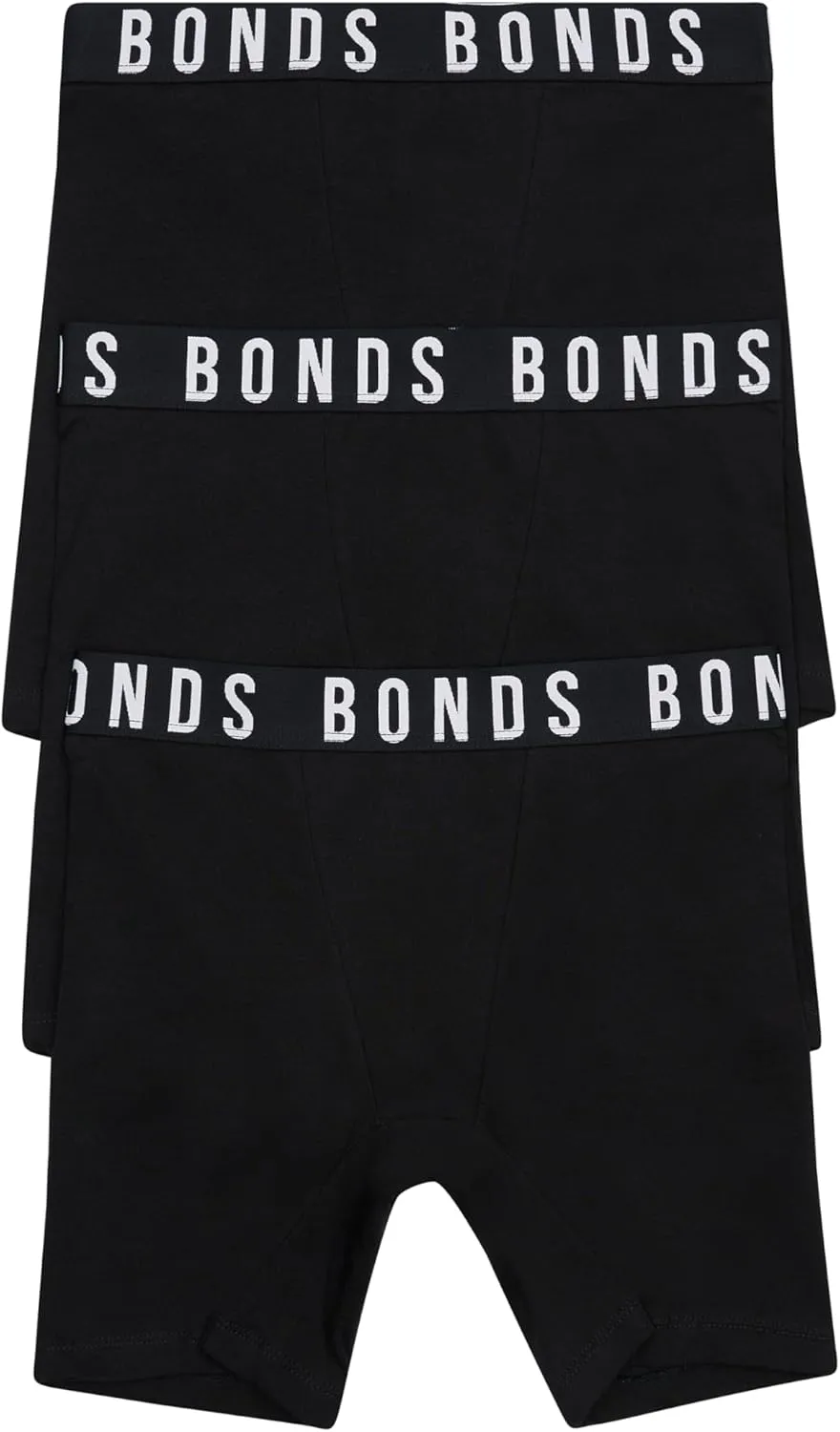 Bonds Mid-Length Icons Boxer Brief Underwear with Cotton for Women, 3-Pack