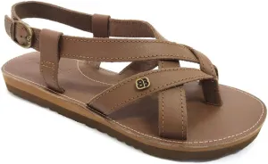 BoraBora Praia da Pipa | Women's Leather Sandal Prime Brazilian Style Comfortable Adjustable Strappy