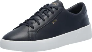 BOSS Men's Belwar Smooth Leather Low Top Sneaker