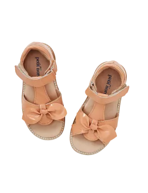 Bow Sandal - Apricot