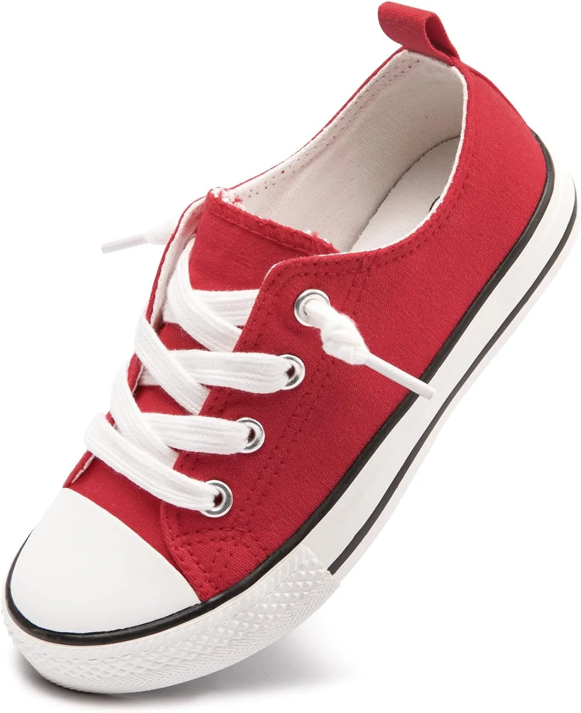 Boy Girls Canvas Shoes Slip on Sneakers Comfort Casual Walking Shoes for Little Kid Big Kid