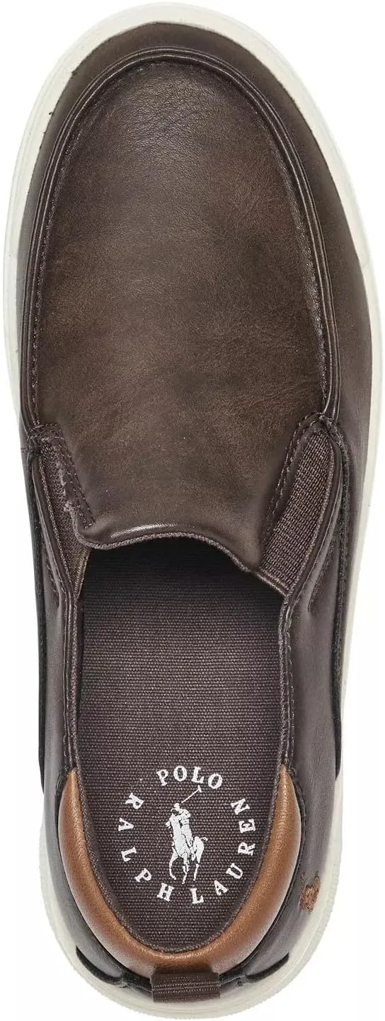 Boy's Filip Chocolate Brown/Tan Boat Shoe