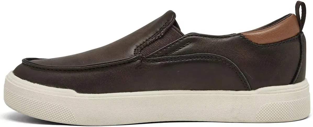 Boy's Filip Chocolate Brown/Tan Boat Shoe