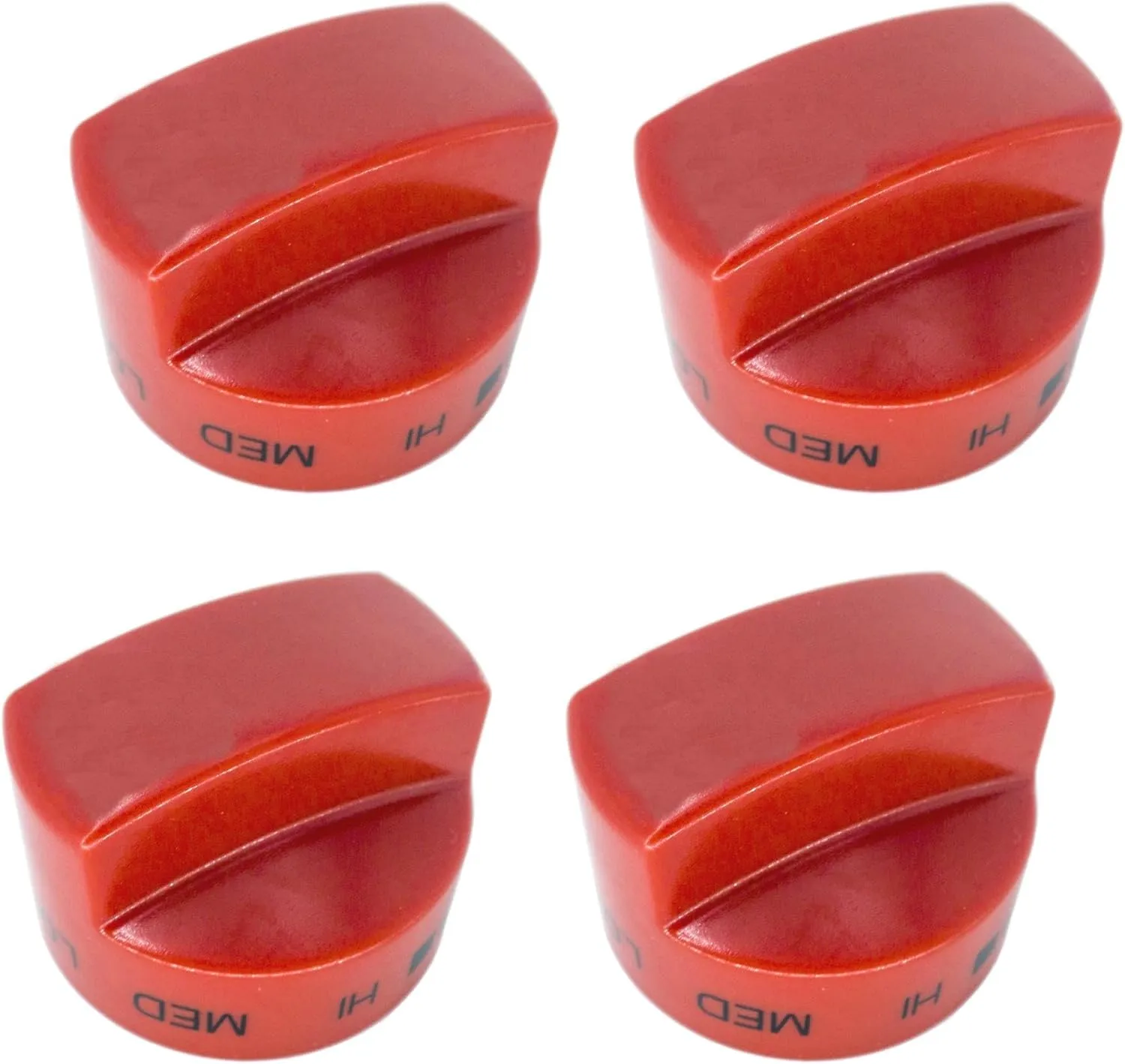 brati Red Knob for Camp Chef Flat Top Grill 600 & FTG900 6-Burner Flat Top Grill