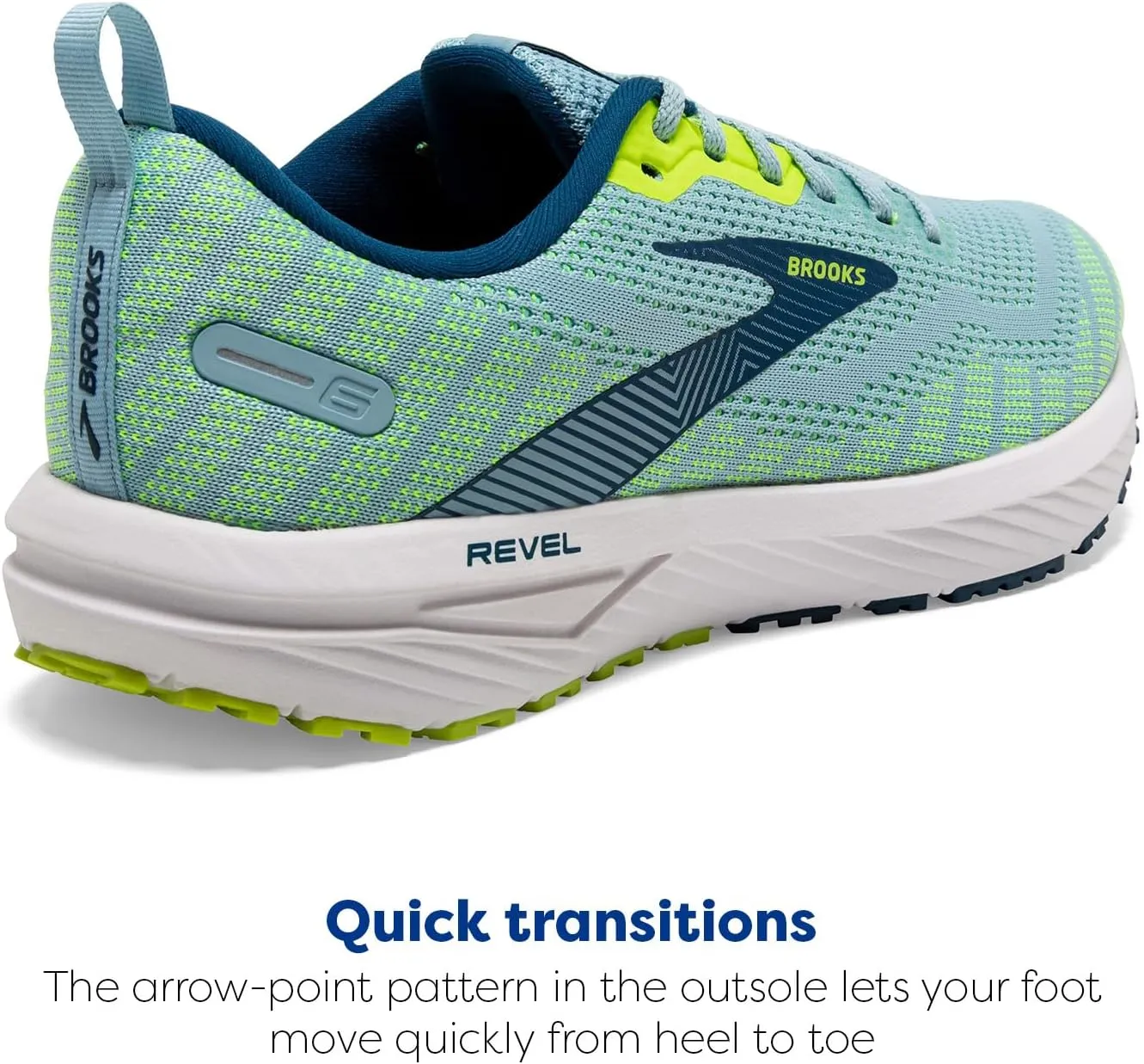 Brooks Men’s Revel 6 Neutral Running Shoe