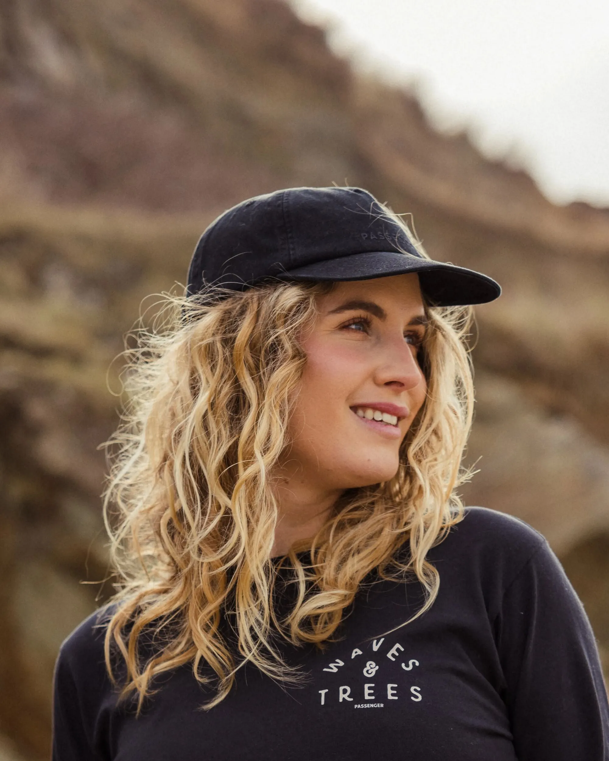 Byron Recycled Cap - Faded Black