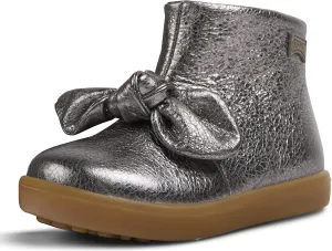 Camper Kids Girls Pursuit FW Fashion Boot, Dark Gray, 7.5 Toddler
