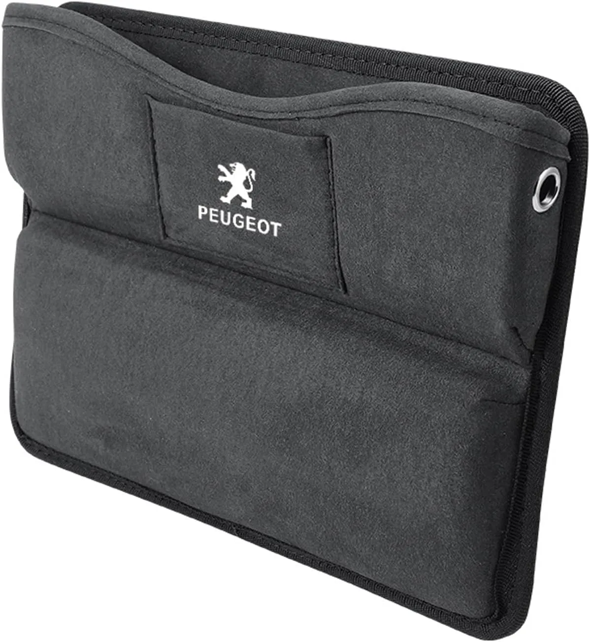 Car Seat Gap Filler Organizer for Peugeot RCZ (Facelift 2013) 2013 2014 2015, Car Seat Crevice Storage Box Car Accessories,Grey