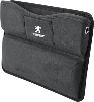 Car Seat Gap Filler Organizer for Peugeot RCZ (Facelift 2013) 2013 2014 2015, Car Seat Crevice Storage Box Car Accessories,Grey