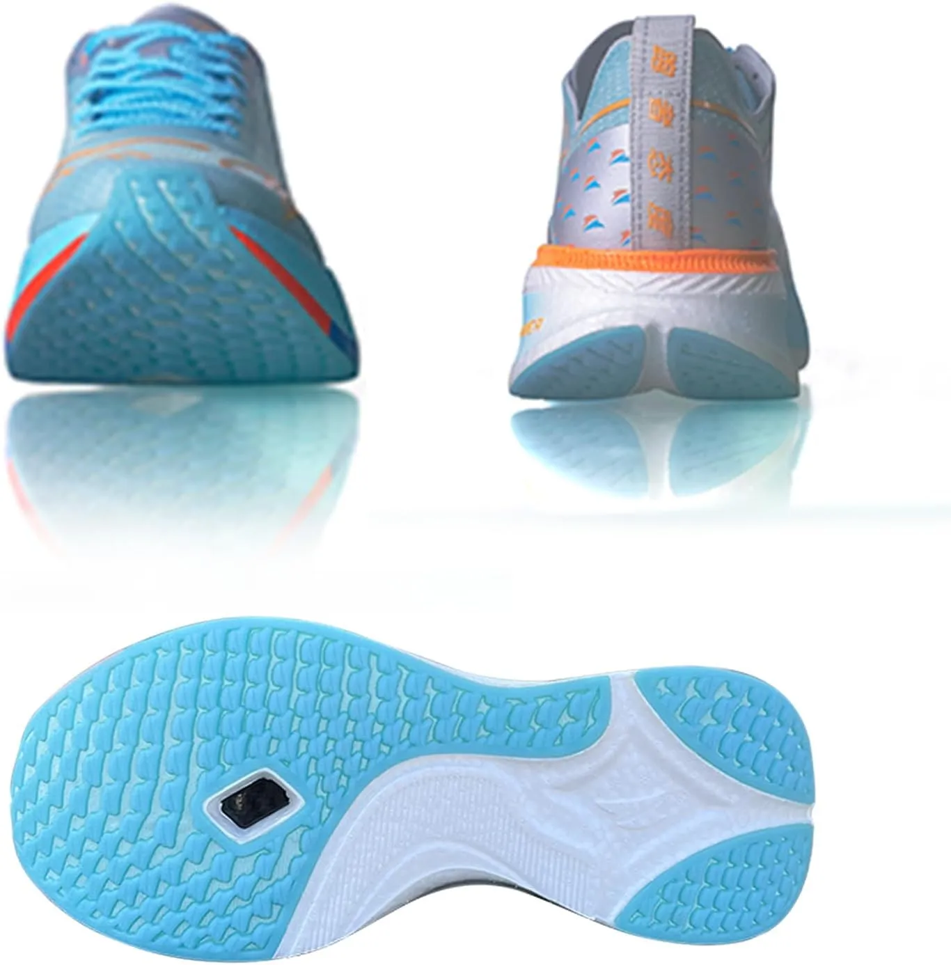 Carbon Plate Running Shoes for Men – Cushioned, Lightweight, Breathable, Non-Slip Road Sneakers