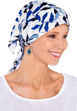Cardani Instant Tie Headscarf - Padded Easy Tie Triangle Scarf in Luxury Viscose from Bamboo