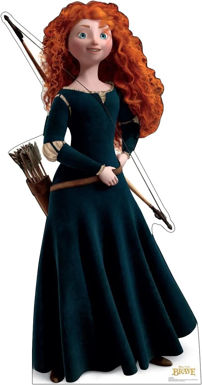 Cardboard People Merida Life Size Cardboard Cutout Standup - Disney Pixar's Brave