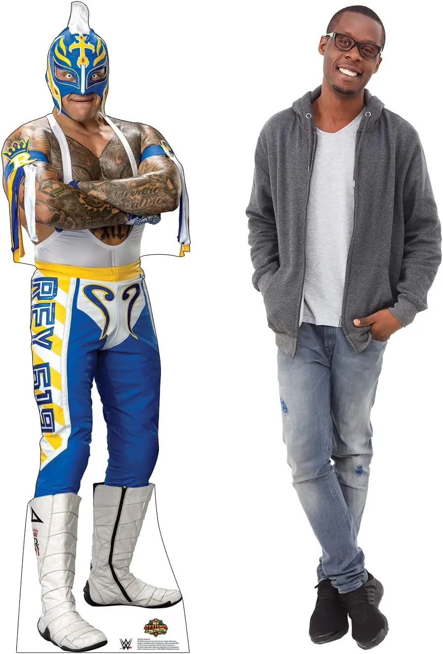 Cardboard People Rey Mysterio Life Size Cardboard Cutout Standup - WWE