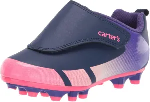 Carter's Girl's Fica Hook and Loop Sports Cleat Sneaker