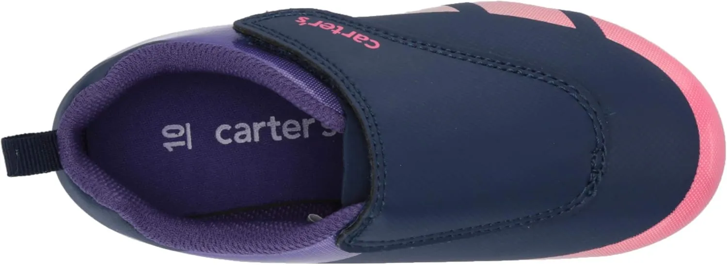 Carter's Girl's Fica Hook and Loop Sports Cleat Sneaker