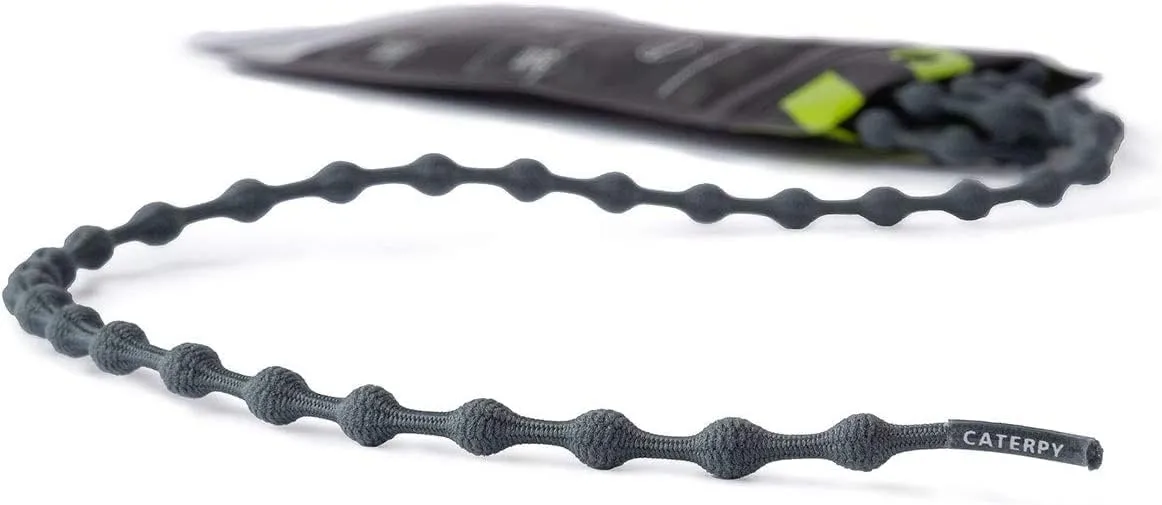 Caterpy RUN - Ultimate Elastic No-Tie Shoelaces | Custom Fit, Comfortable, Easy Install | For Adults, Kids, Running & Sports