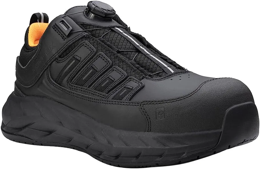 Chinook Footwear Pro Safety Low Comp Toe Men’s Shoe - Black