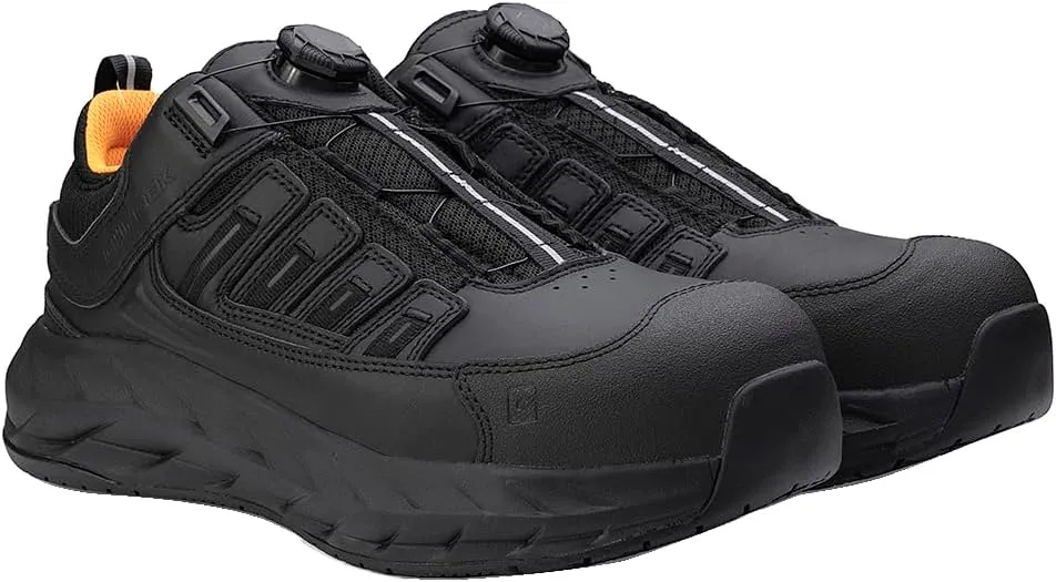 Chinook Footwear Pro Safety Low Comp Toe Men’s Shoe - Black