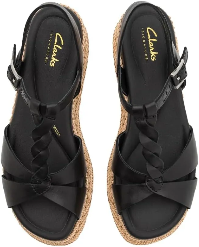 Clarks Women's Kimmei Twist Wedge Sandal