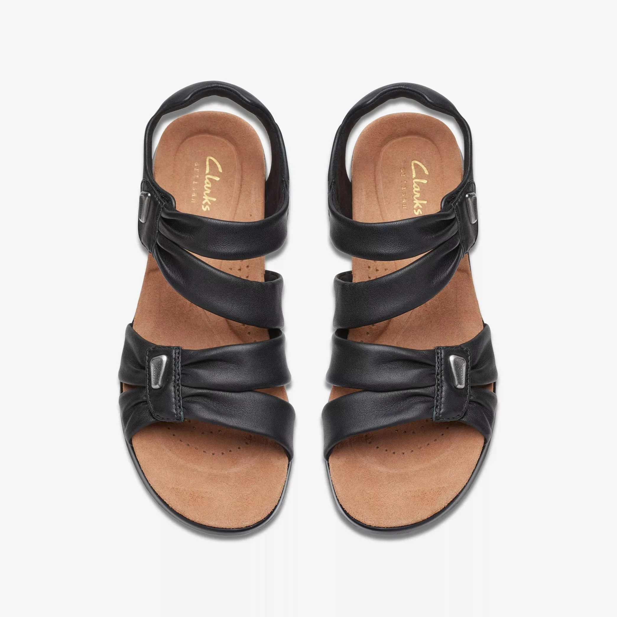 Clarks Women’s Kitly Ave Black Leather