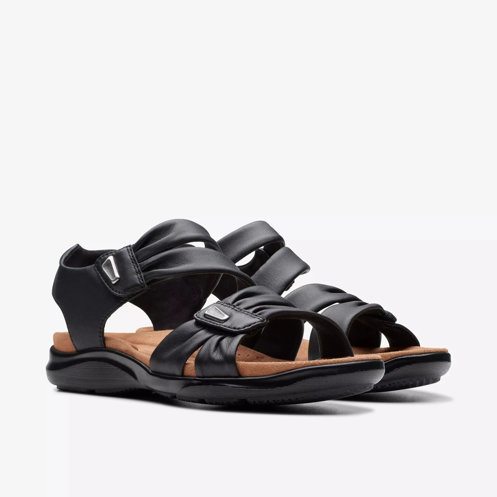 Clarks Women’s Kitly Ave Black Leather