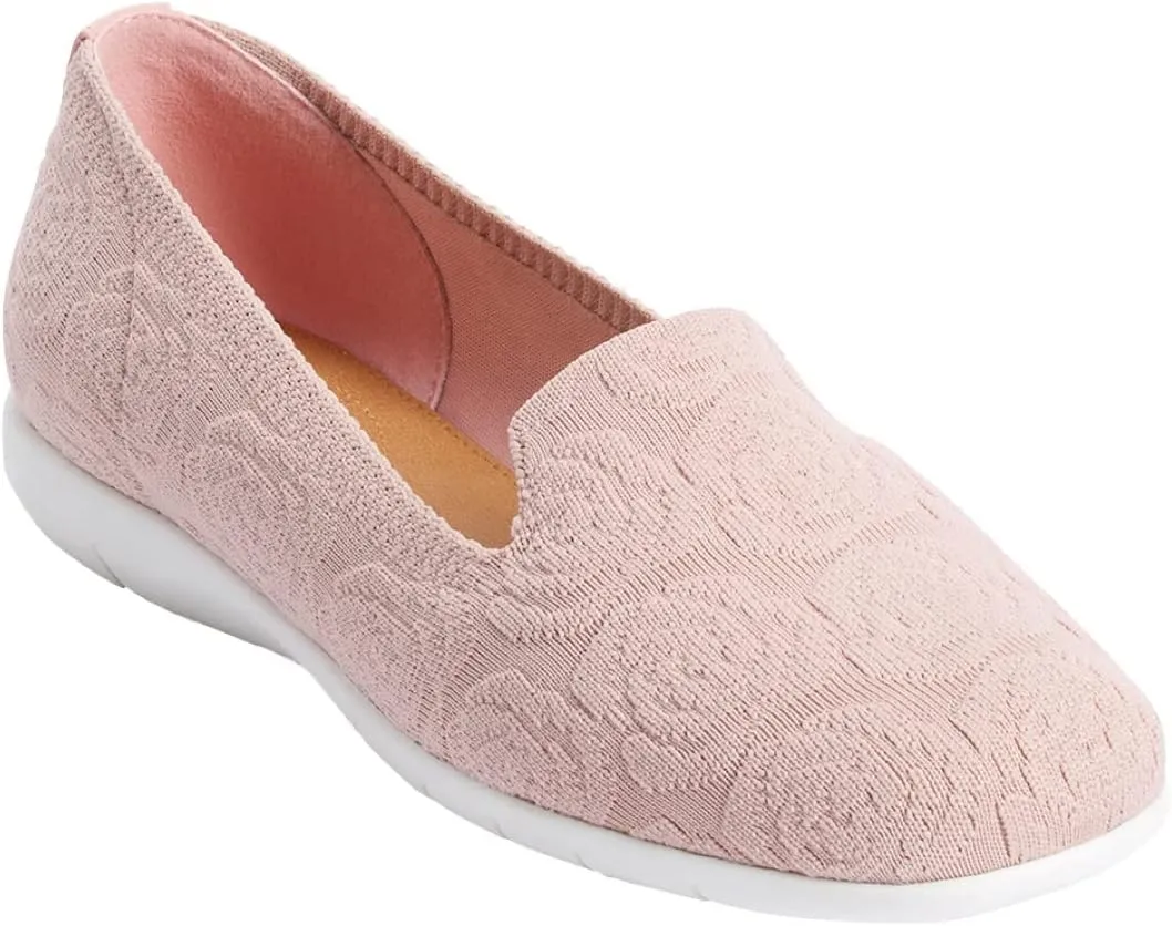 Comfortview Women's The Madie Slip On Flat (Wide Widths Available)
