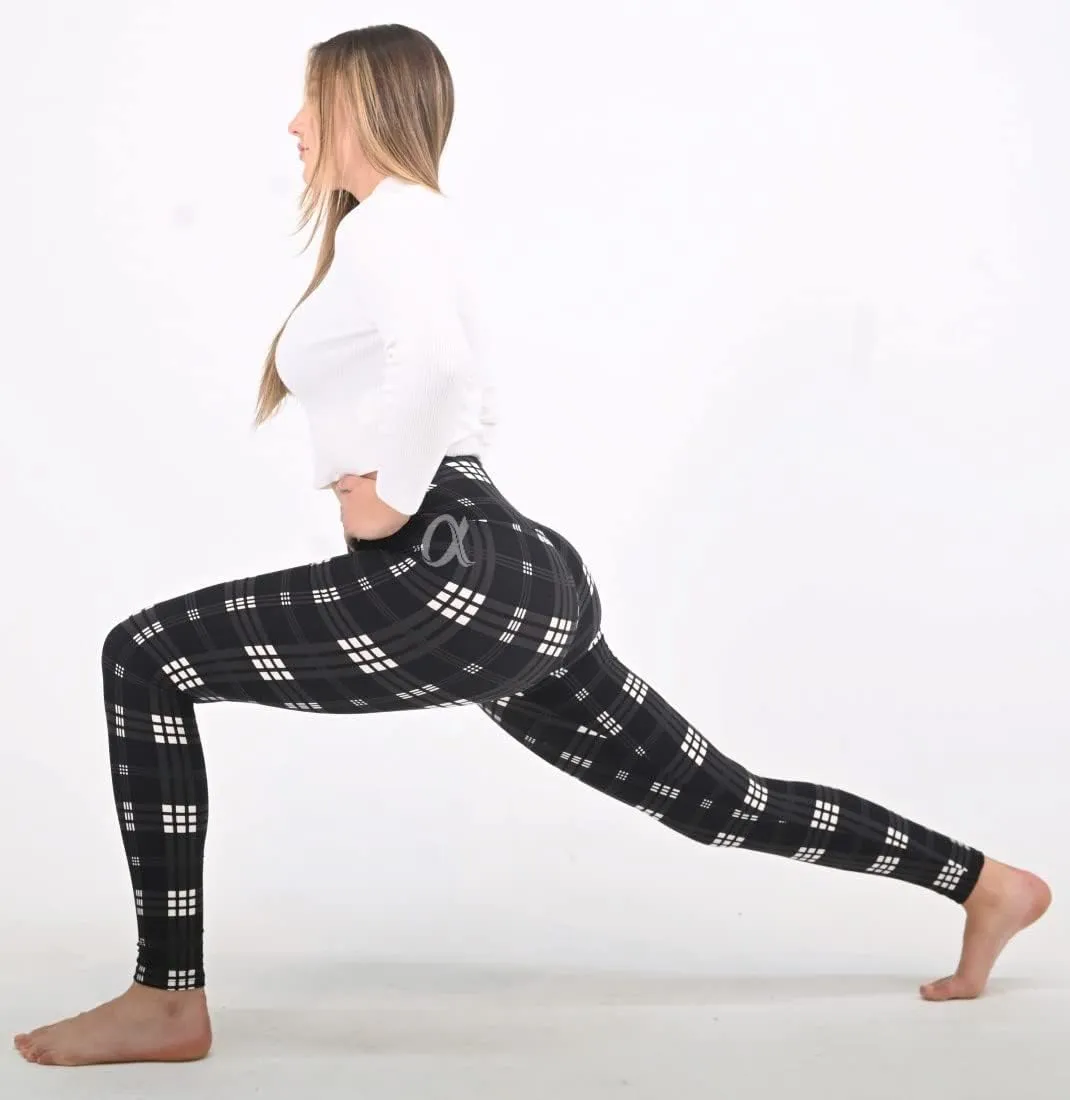 COMFY FOREVER Leggings for Women W/5' High Waist Tummy Control Ankle Length Pants Bundles