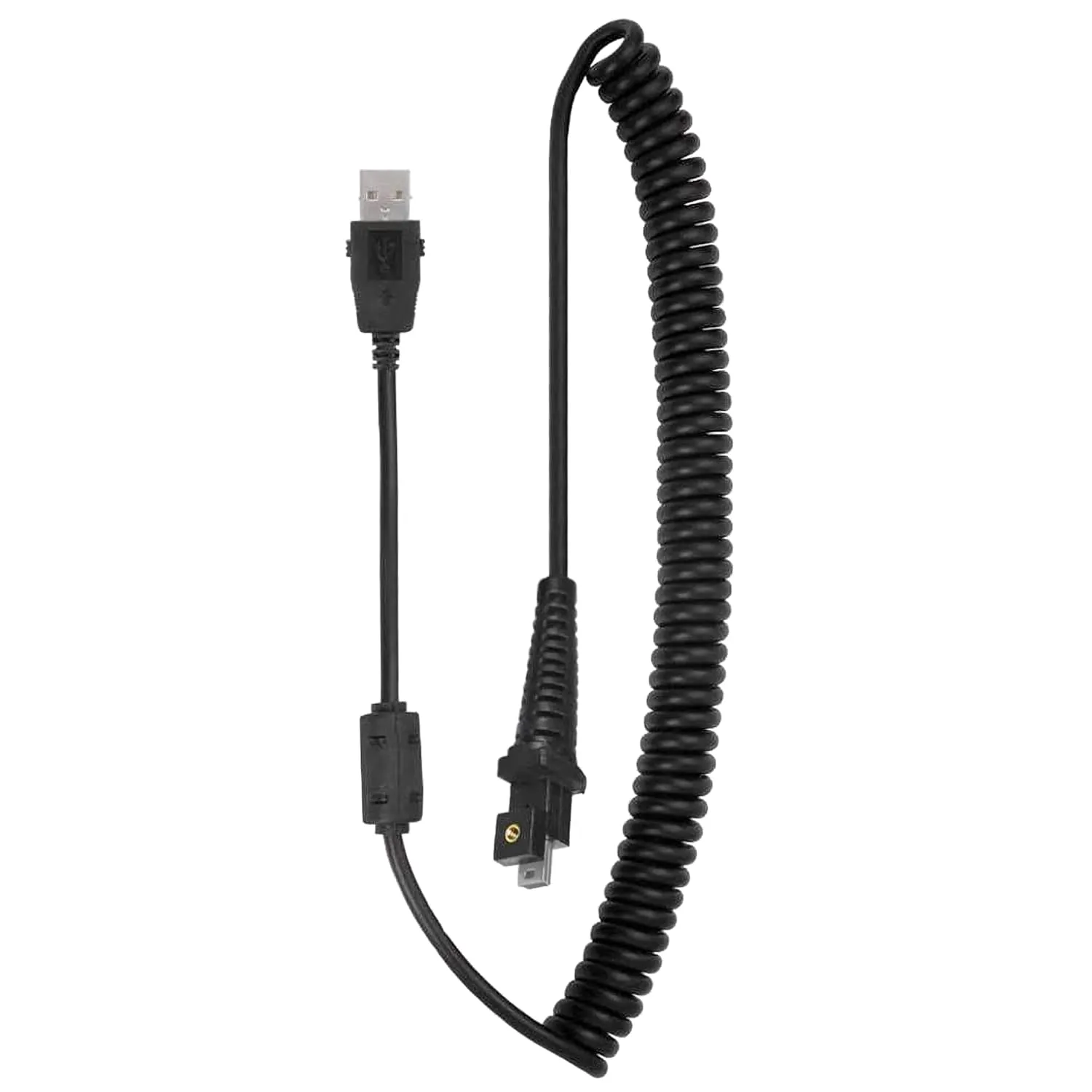 Compatible Nuance® Dragon PowerMic III Microphone 5.5' Curly Cable - Easy Install