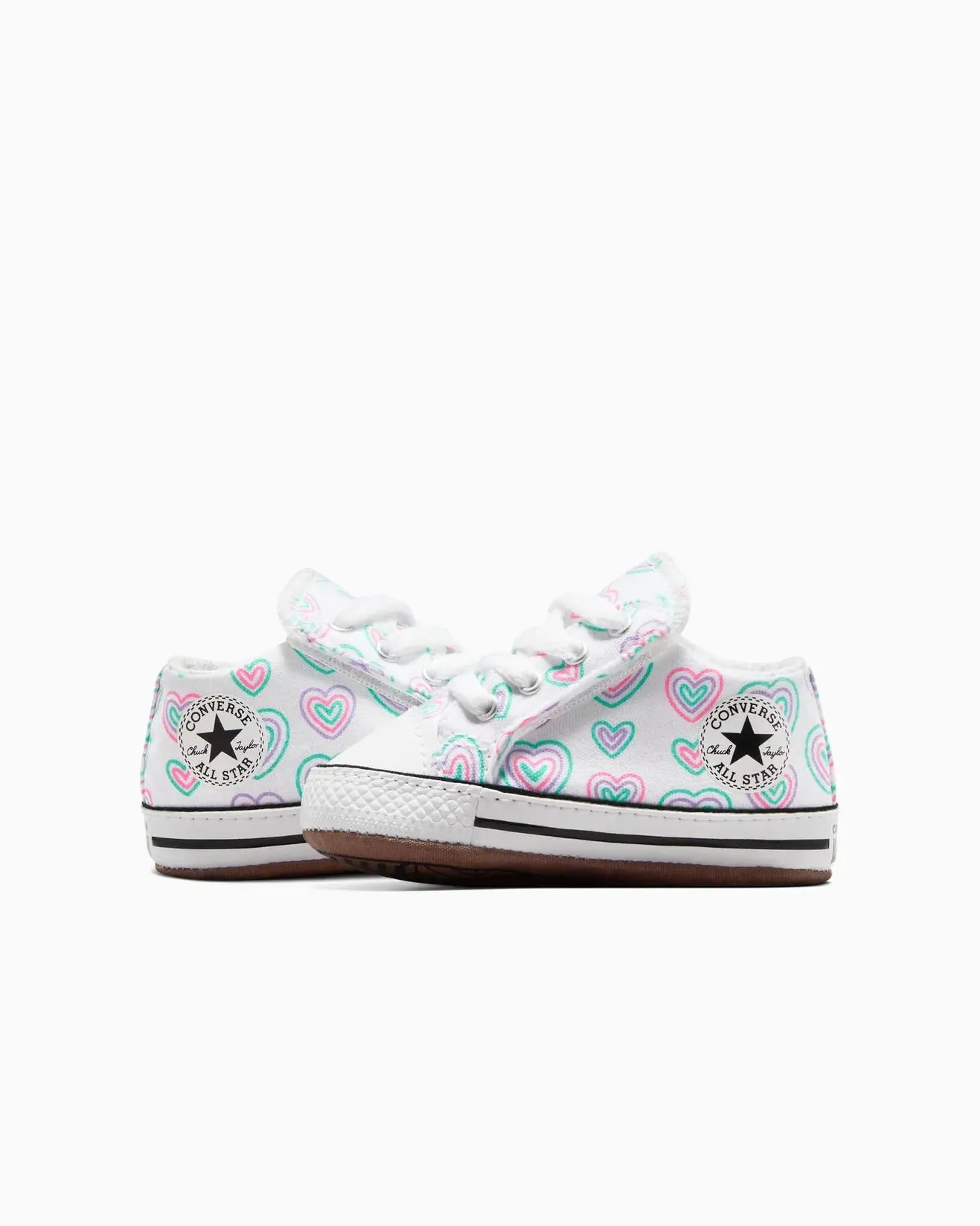 .Converse CTAll Star Hearts Easy On Cribster Low Top White- (A08460) - CPC - R2L14