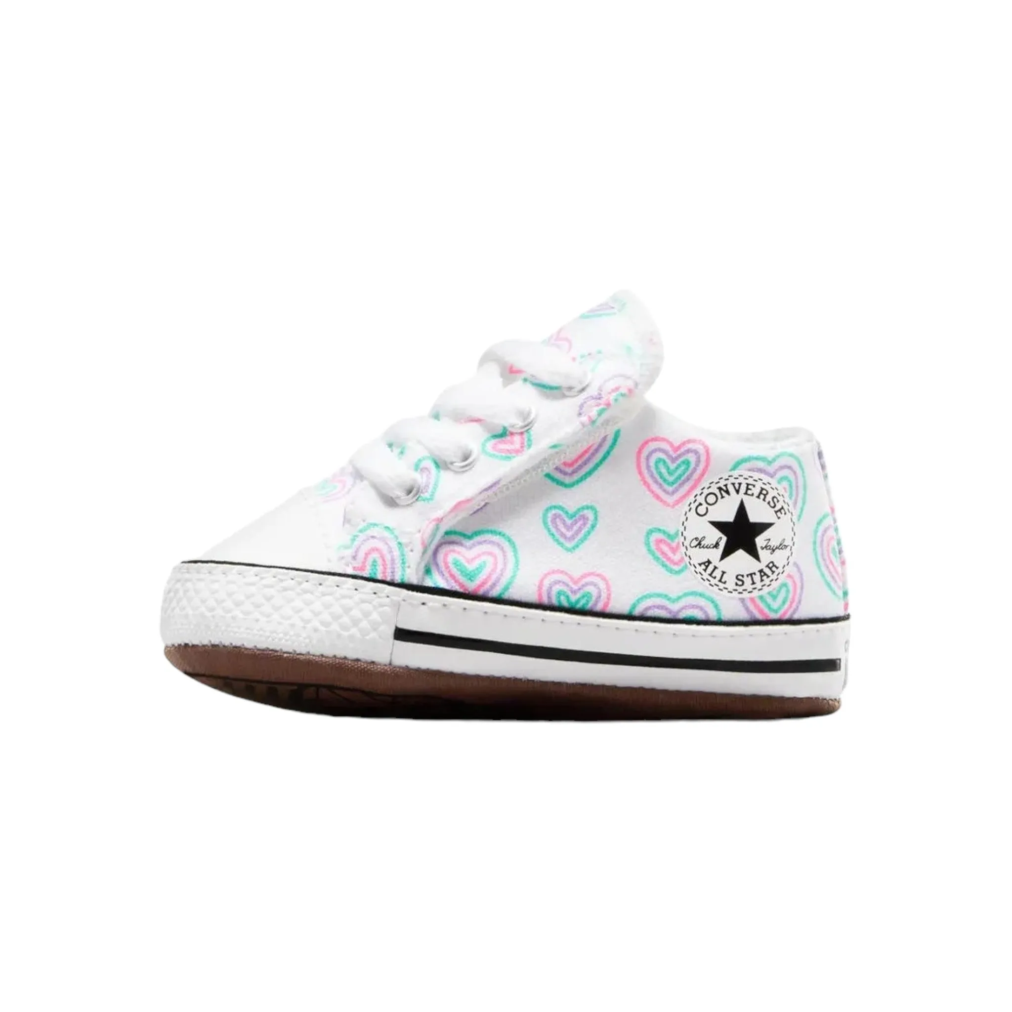 .Converse CTAll Star Hearts Easy On Cribster Low Top White- (A08460) - CPC - R2L14