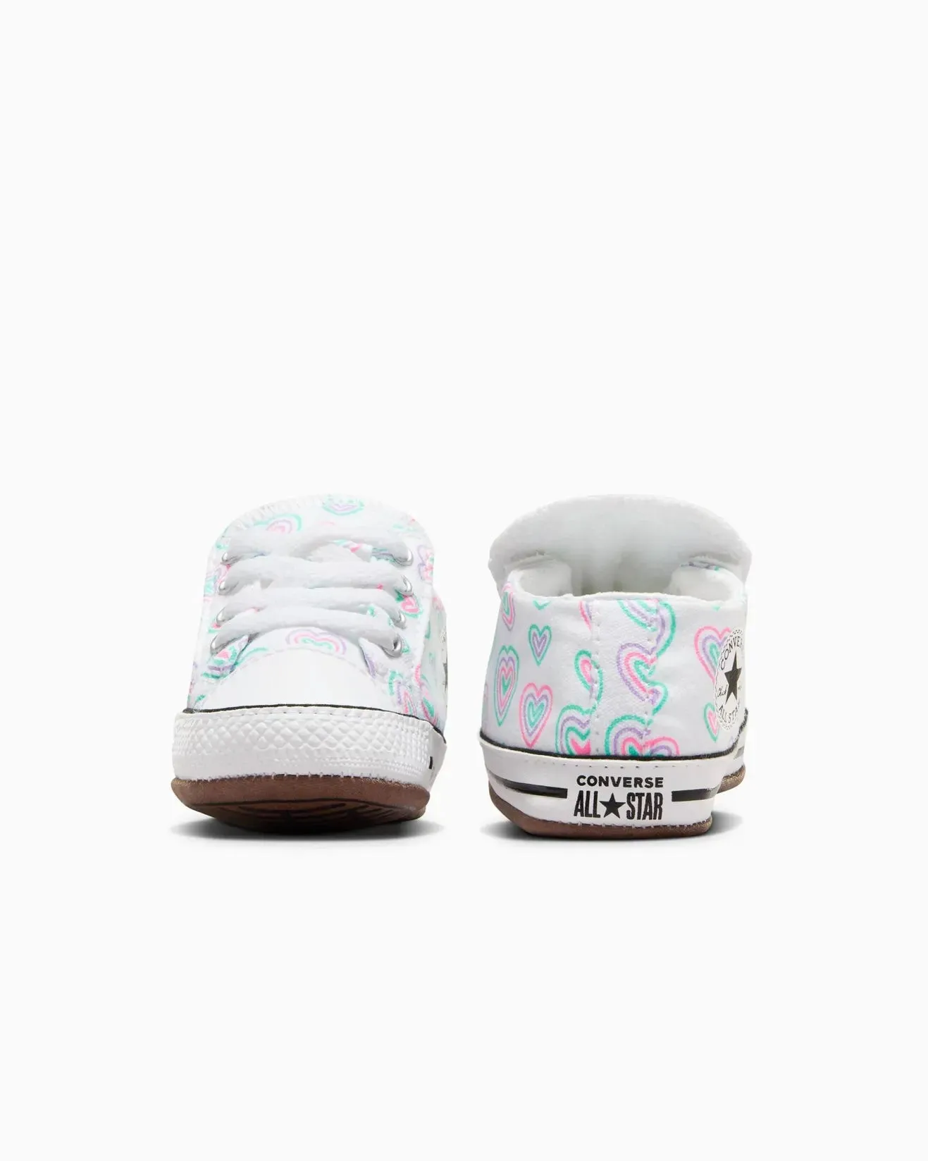 .Converse CTAll Star Hearts Easy On Cribster Low Top White- (A08460) - CPC - R2L14