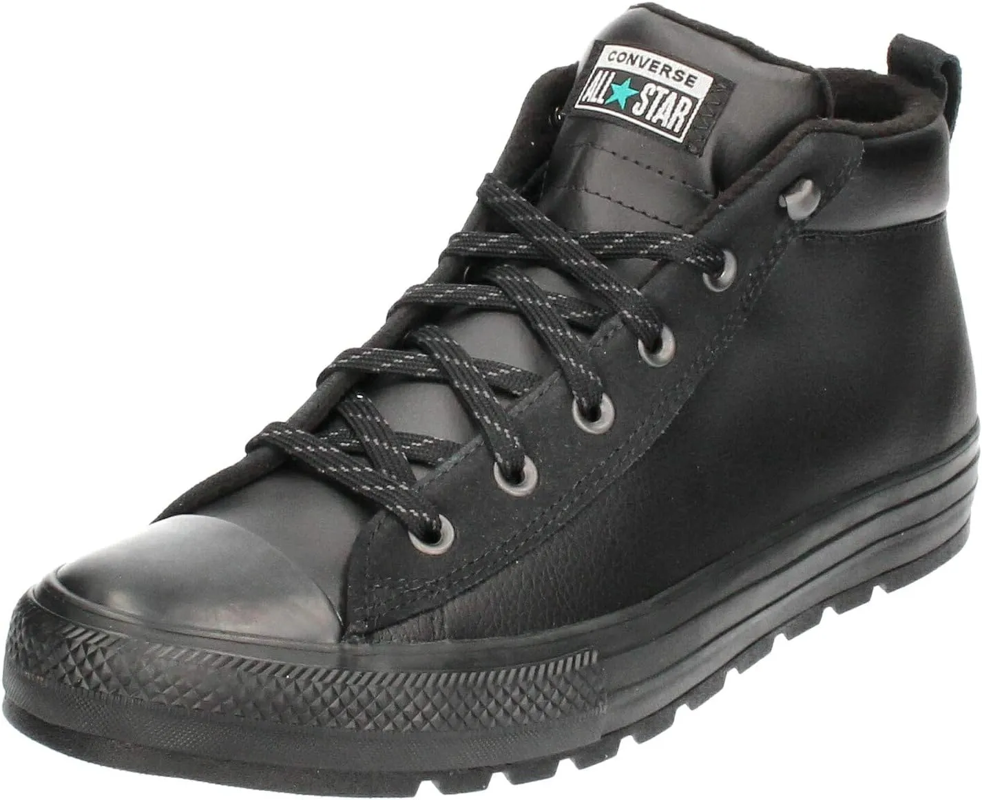 Converse Unisex-Adult Chuck Taylor All Star Leather Street Mid Top Sneaker