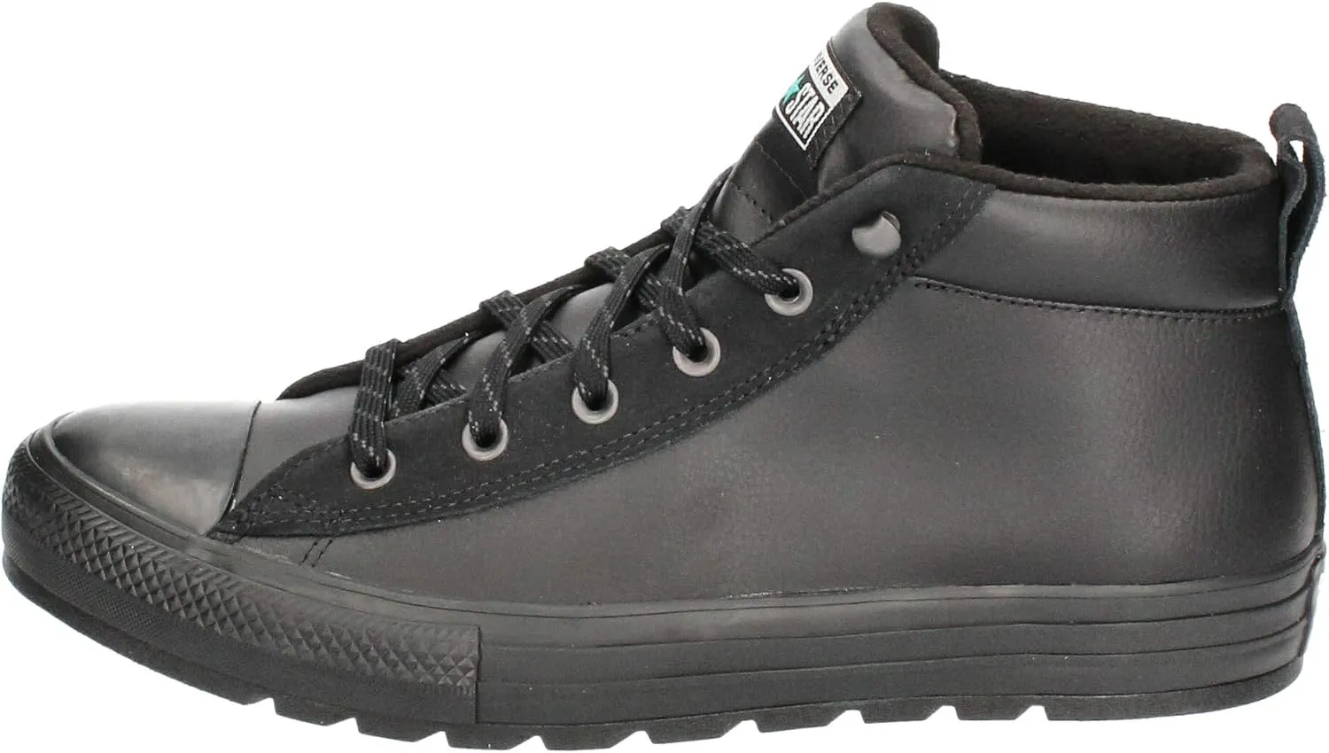 Converse Unisex-Adult Chuck Taylor All Star Leather Street Mid Top Sneaker