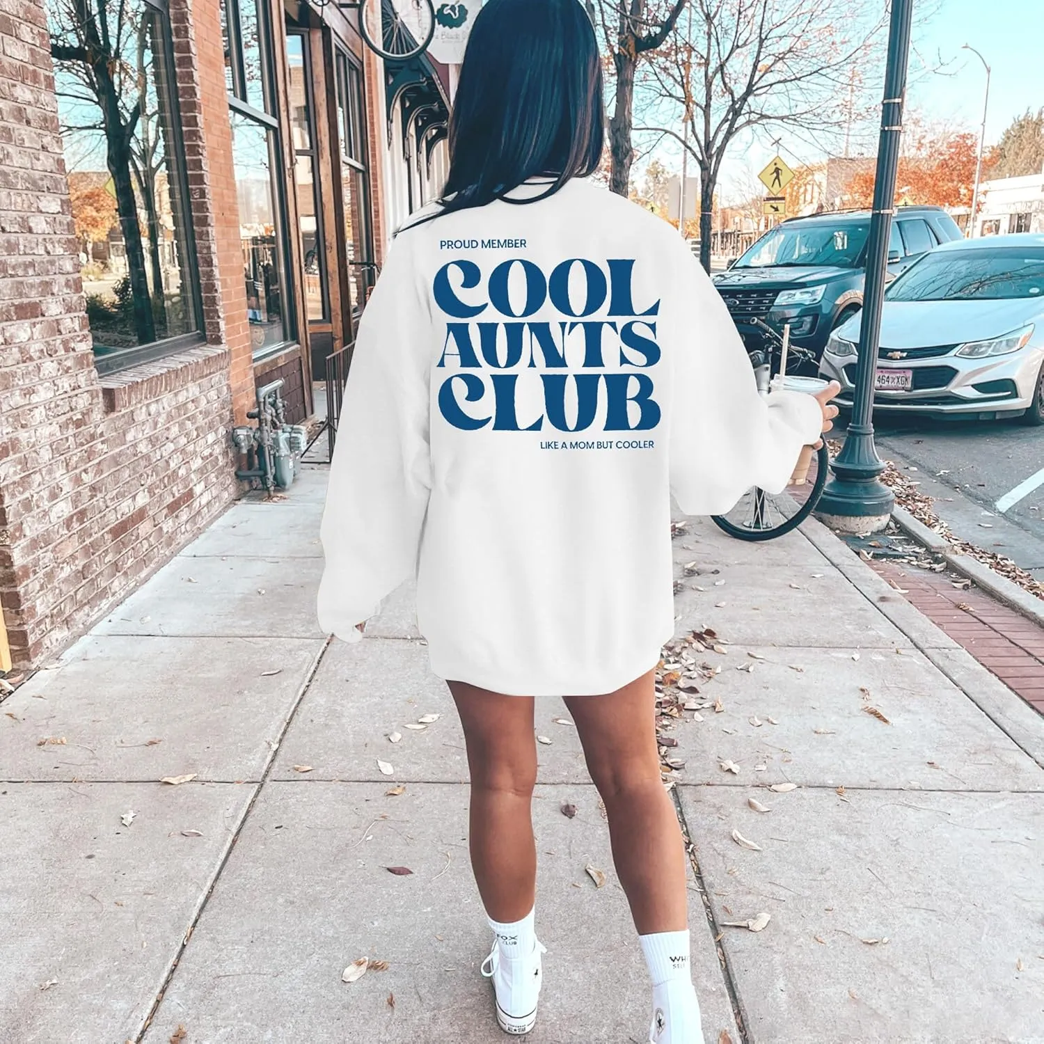 Cool Aunts Club Women's Future Aunt Sweatshirt