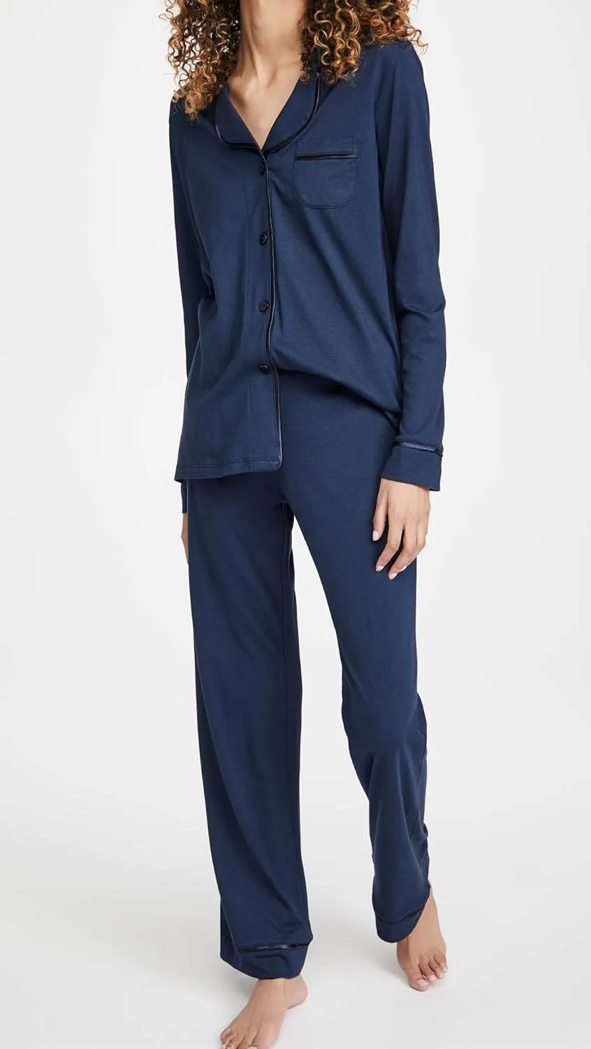 Cosabella Women's Bella Long Sleeve Top & Pant PJ Set
