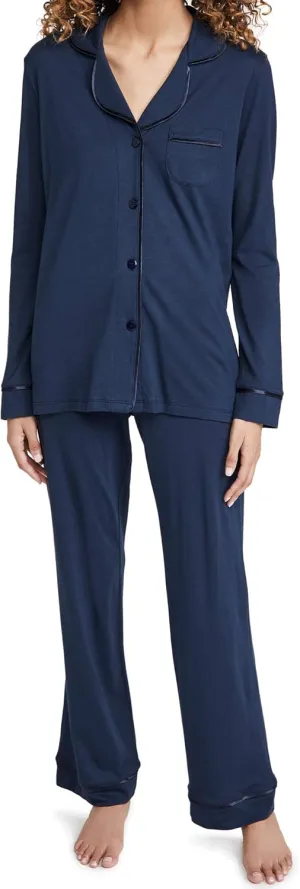 Cosabella Women's Bella Long Sleeve Top & Pant PJ Set