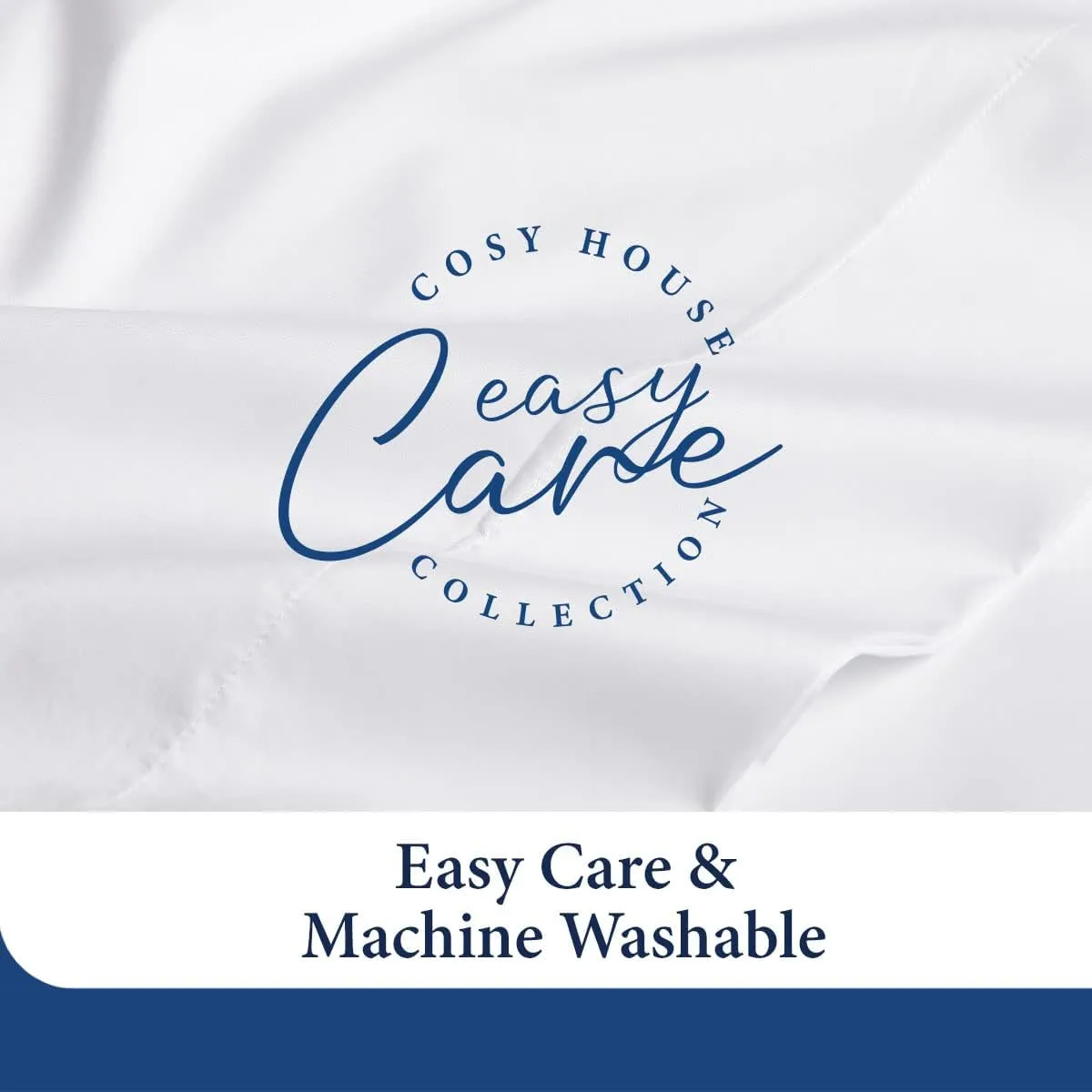 Cosy House Collection Luxury Bamboo Sheets - Blend of Rayon Derived from Bamboo - Cooling & Breathable, Silky Soft, 16-Inch Deep Pockets - 4-Piece Bedding Set - Queen, Silver