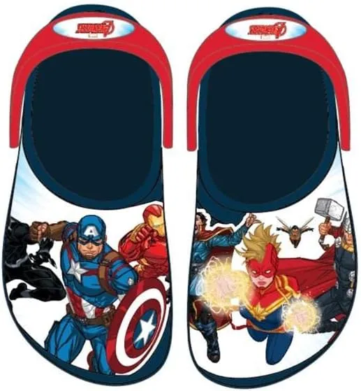 Crocs Unisex-Child Fun Lab Avengers Patch Clog