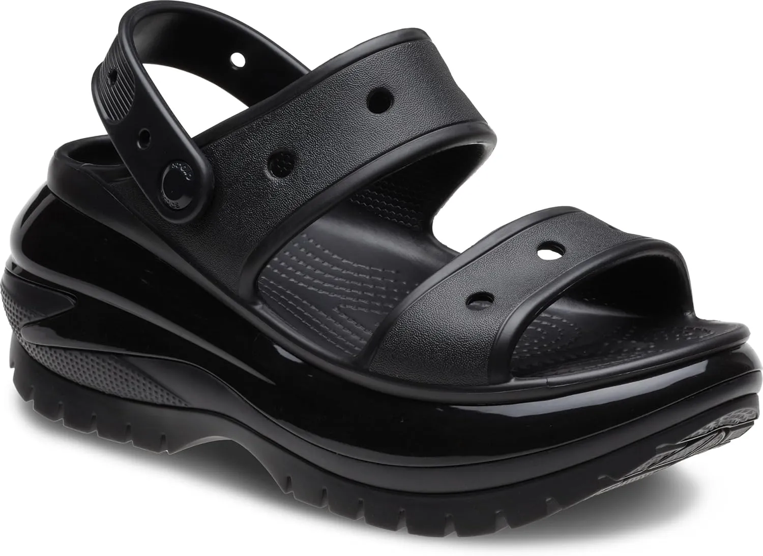 Crocs Unisex Classic Mega Crush Platform Sandals Wedge
