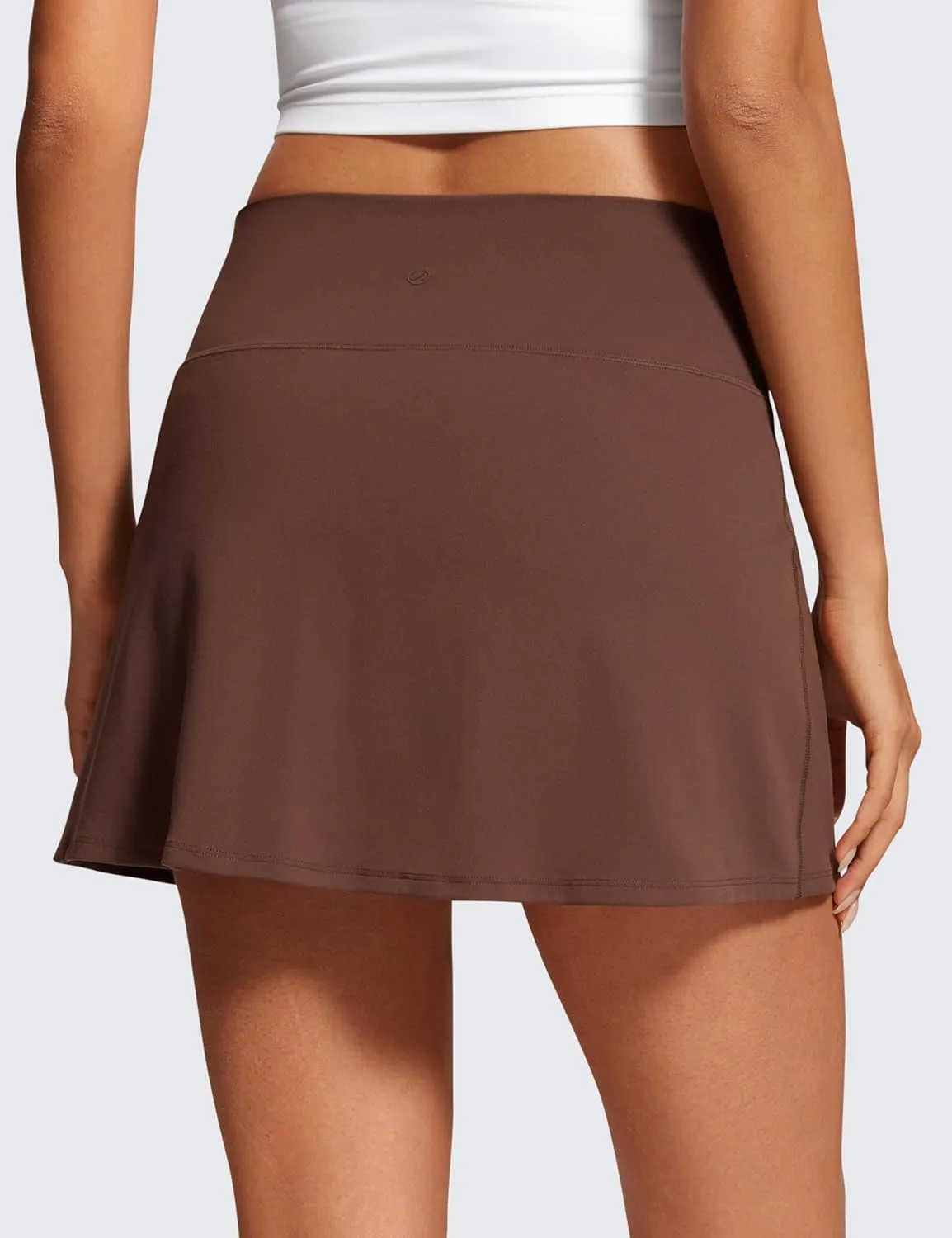 CRZ YOGA Butterluxe Skirts for Women High Waisted A Line Tennis Golf Athletic Casual Skorts with Pockets